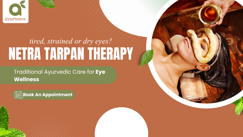 Netra Tapan eye therapy at Ayurnava Kerala Ayurveda